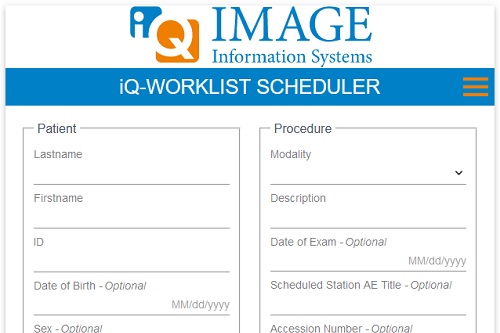 iQ-WORKLIST SCHEDULER